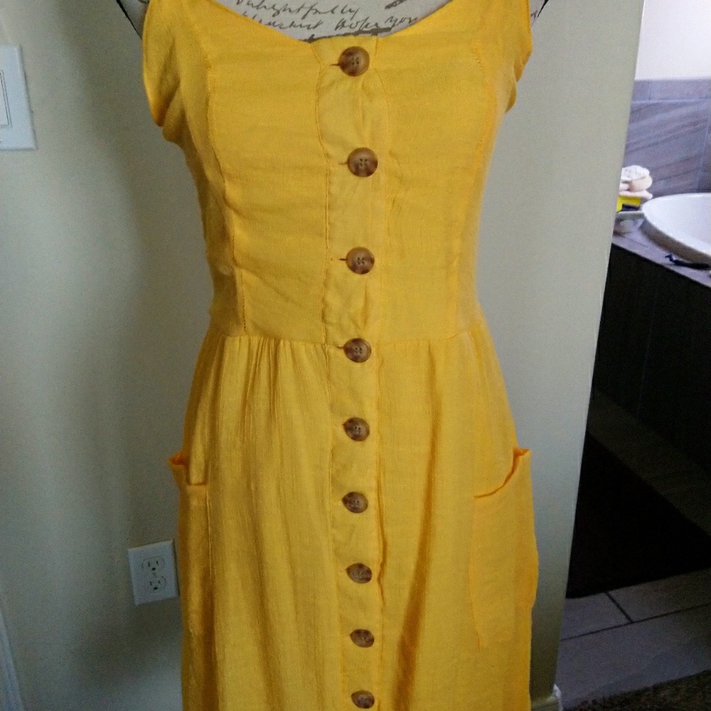 Yellow Sun Dress